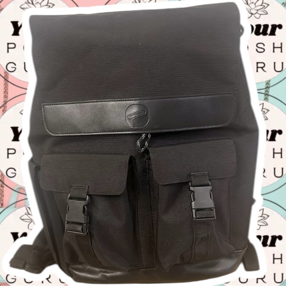 🍼 Paperclip Baby Diaper bag JOJO black w/ toggle closure - Perfect DAD Bag